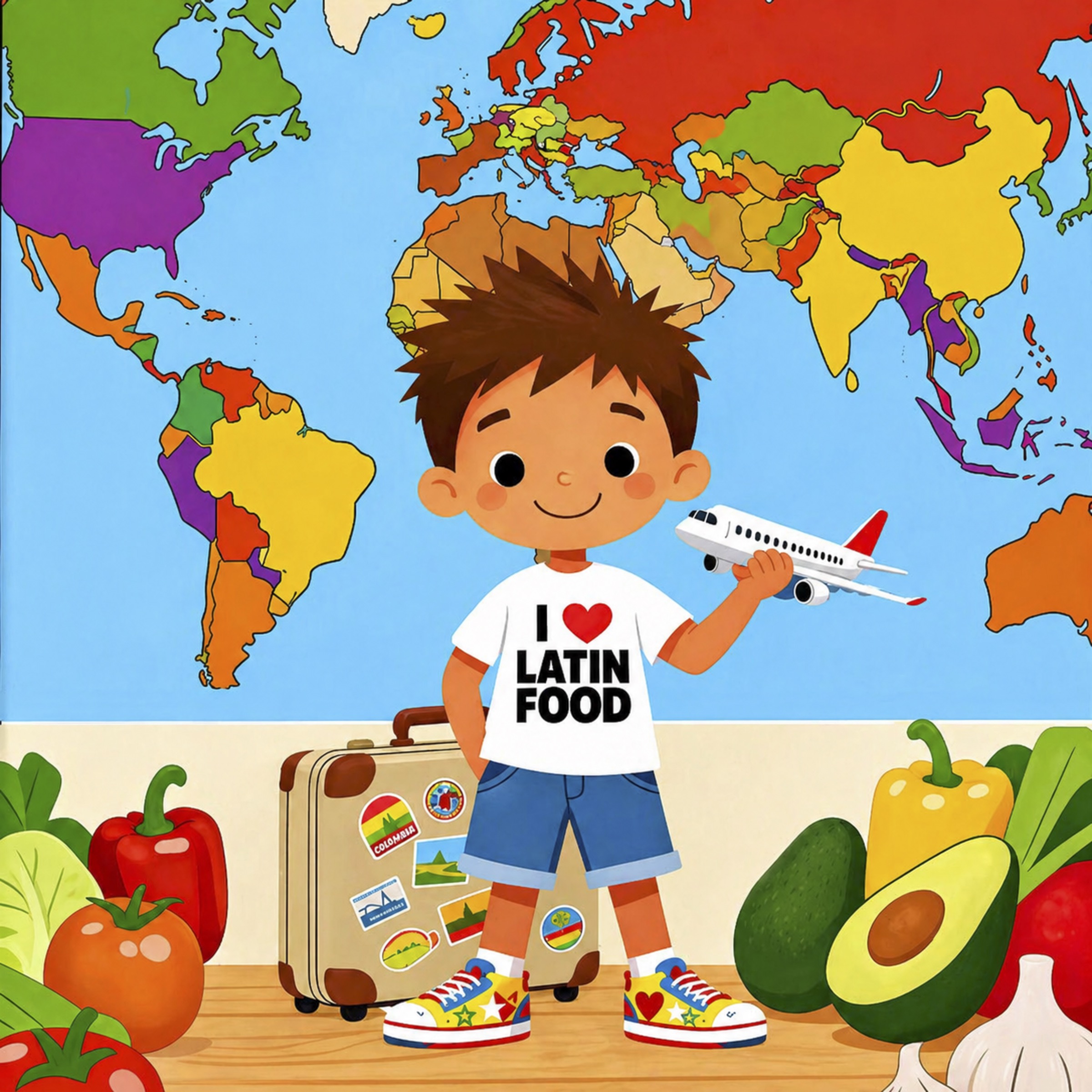 Tomás’ Flavorful Latin Adventure | Bilingual Storybook Kitchen Book - Image 4