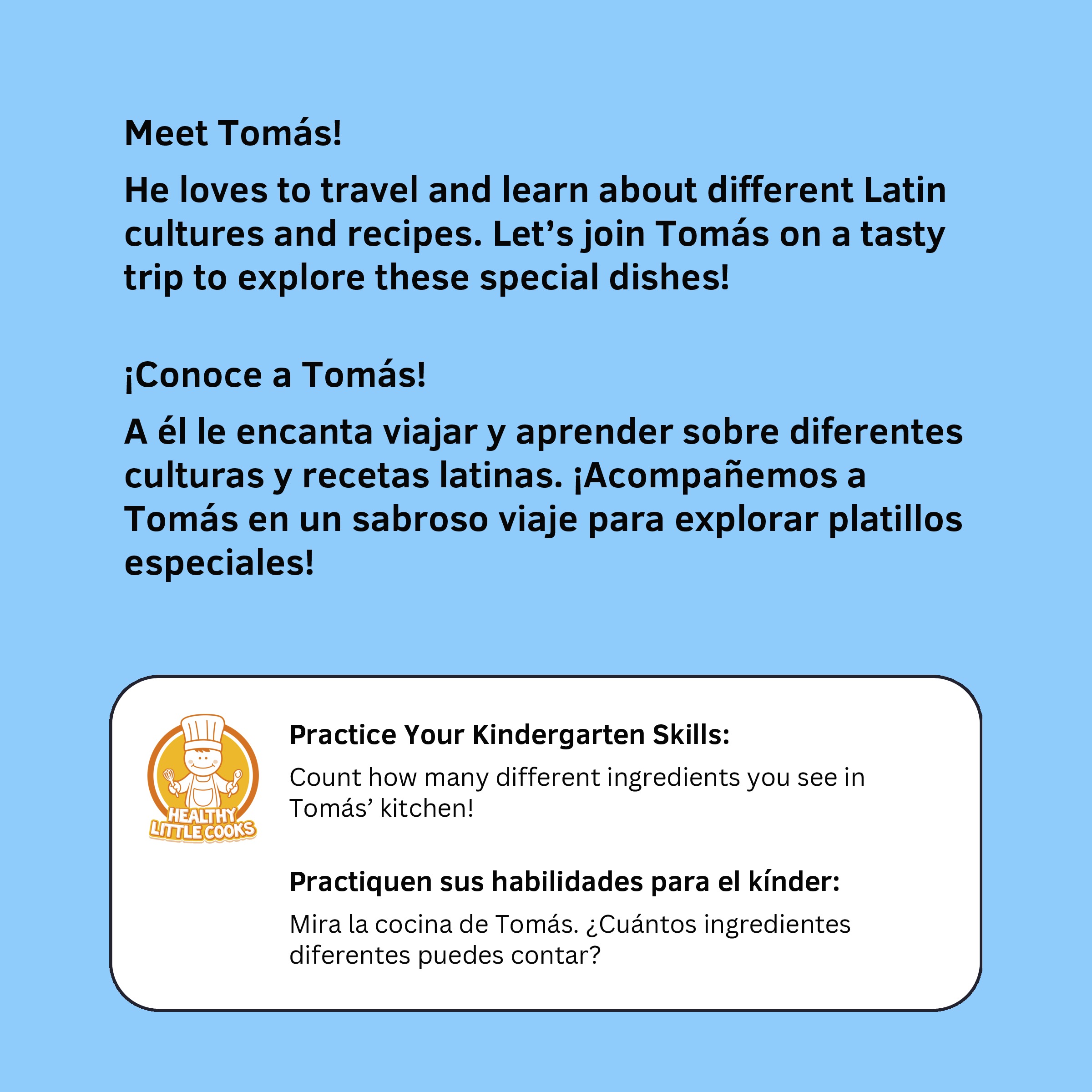 Tomás’ Flavorful Latin Adventure | Bilingual Storybook Kitchen Book - Image 5